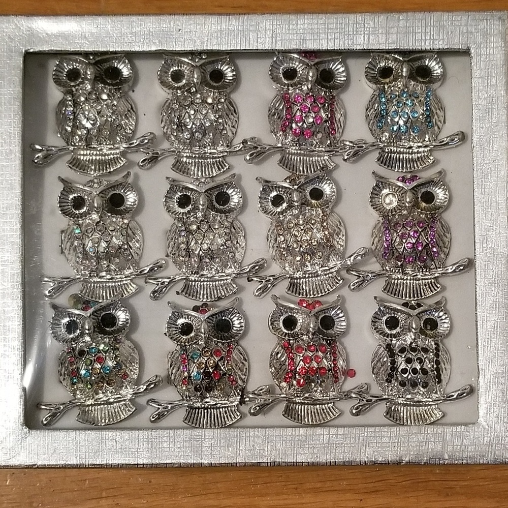 Custom Owl Rings